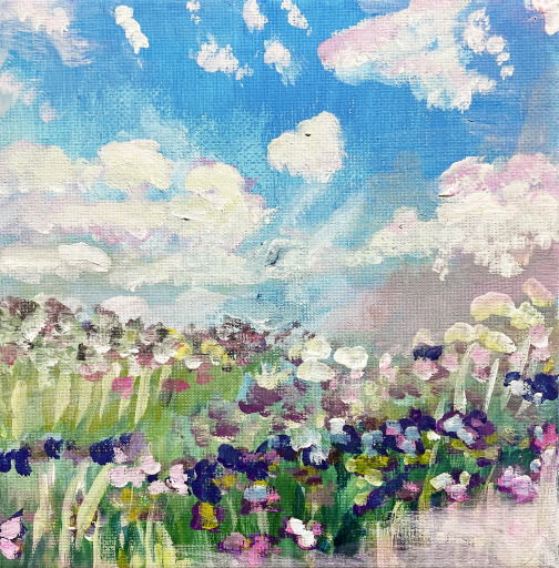 39 「その先」15×15cm 冨田真帆 39 「その先」15×15cm 冨田真帆
