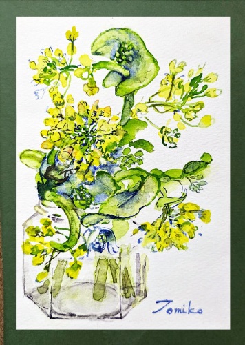 151「菜の花」 池田富子 151「菜の花」 池田富子