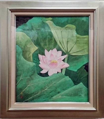 42 「蓮　花」F6　木村 昌子