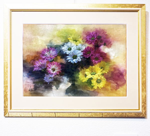 306「　花　粧　」山田素子　F8　